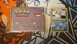 SEALED Marill Black Star Promo #29 Neo Genesis WOTC Vintage New Pokemon Card - Image 1