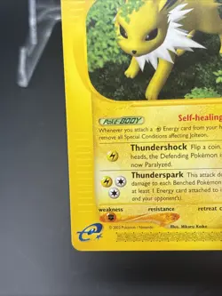 Jolteon 13/144 | Skyridge E-Series | Non-Holo (WoTC, 2003 Pokemon) | - Image 5