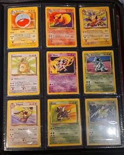 Pokemon Complete Set of Jungle Non Holo Rares Uncommon Common WOTC - Image 2
