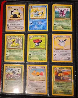 Pokemon Complete Set of Jungle Non Holo Rares Uncommon Common WOTC - Image 3