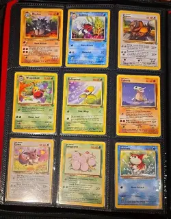 Pokemon Complete Set of Jungle Non Holo Rares Uncommon Common WOTC - Image 5