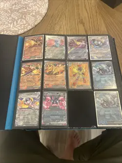 Pokemon TCG My Entire Collection Binder- 640 Card EX V V Star Promos FIRE! Lot - Image 3