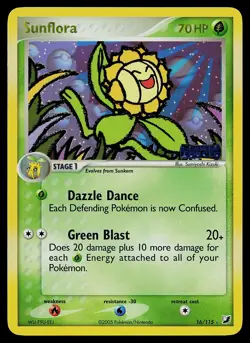 Pokemon Card - Sunflora Unseen Forces 16/115 Reverse Holo Rare Stamped - Image 1