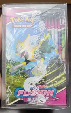 Fusion Strike Booster Box - Pokemon TCG Sword & Shield (Small Tear - See Pics) - Image 4