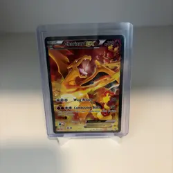 Charizard EX XY121 NEAR MINT Ungraded Black Star (Pokemon TCG) Full Art RARE - Image 1