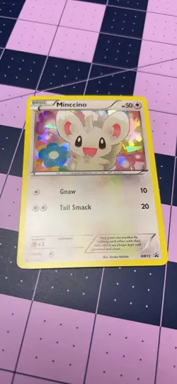 Pokemon TCG Minccino Black & White BW13 Holo Promo Promo - Image 1