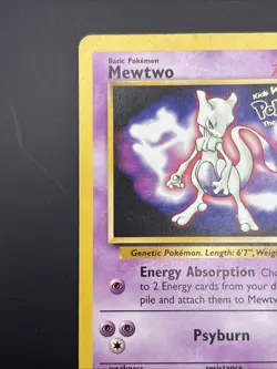 Played Mewtwo - Normal #3 Warner Bros Movie Black Star Promo Pokemon TCG - Image 5