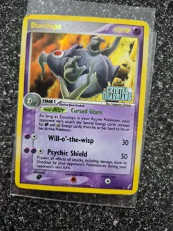 Pokemon Tcg Dusclops 17/100 Ex Crystal Guardians Reverse Holo Damaged - Image 1