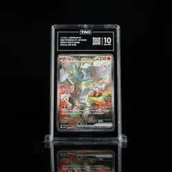 TAG 10 Pokemon Reshiram EX SAR 168/086 SV11W White Flare Japanese - Image 1