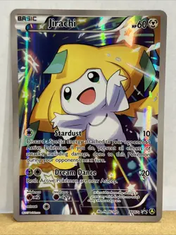 Pokemon Jirachi 2017 XY67a XY Alternate Art Full Art Holo Black Star Promo - Image 1