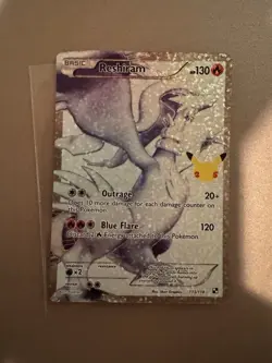 Reshiram 113/114 Celebrations Classic Collection Pokemon 2021 - Image 1
