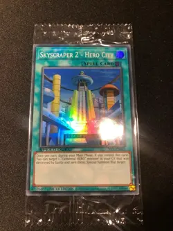 Skyscraper 2 - Hero City Yu-Gi-Oh! OPTP-EN005 Super Rare SEALED - Image 1