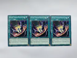 3 x DOOD-EN062 Radiant Typhoon Manifestation Common 1st Ed YuGiOh - Image 1