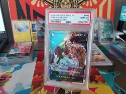 One Piece EB02-045 Trafalgar Law Alternate Art PSA 10 - Image 1