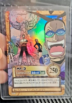 BANDAI One Piece Hyper Battle C418 HOLO FOIL SCARCE EARLY CARD - Image 1