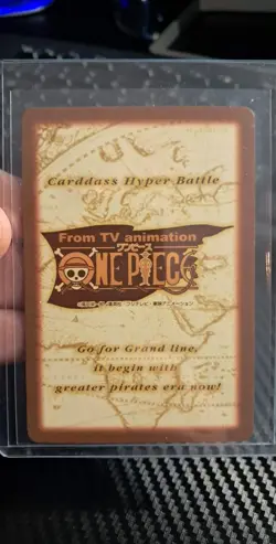 BANDAI One Piece Hyper Battle C418 HOLO FOIL SCARCE EARLY CARD - Image 2