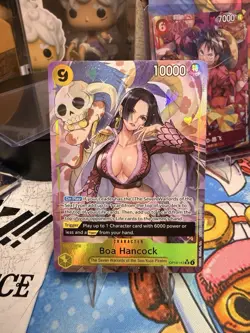 One Piece TCG Boa Hancock OP14-112 SP Parallel Alt Art Holo NM - Image 1