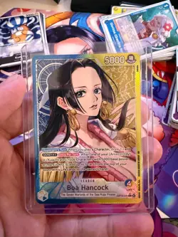 One Piece CCG Boa Hancock OP14-041 Alt Art Leader - English - PACK FRESH - MINT - Image 2