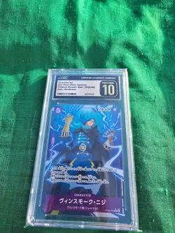 One Piece CCG Japanese CGC Mixed Lot of 3. Vinsmoke Niji, Isshou, & Perona - Image 2