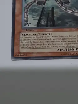 Yugioh B.E.S. Tetran EEN-EN017 Ultimate Rare 1st Edition Lot 2 - Image 3