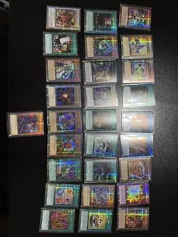 Yugioh Card Lot Quarter Century Secret Rare STARLIGHT Secret Rare Lot Of 28 - Image 1