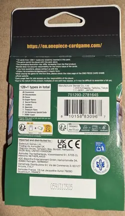 Bandai Namco One Piece Card Game Legacy of the Master OP-12 English Booster 12 . - Image 2