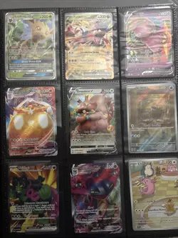 Pokemon Card Collection Plus BINDER AND Toploaders - Image 1