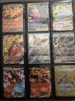Pokemon Card Collection Plus BINDER AND Toploaders - Image 2