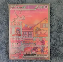 Pokemon Mew ex SVP 053 Scarlet & Violet Promo Holo 180 HP Basic English Card - Image 1