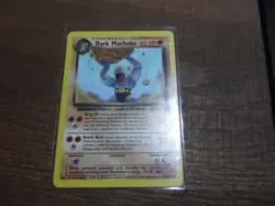 Dark Machoke Pokemon TCG WOTC Team Rocket NON- Holo Rare Card 40/82 NM/LP - Image 1