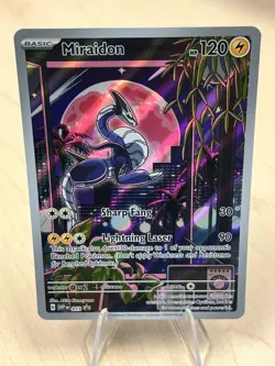 Pokemon Card - Miraidon Scarlet & Violet Promo 013 Holo Illustration Rare - Image 1