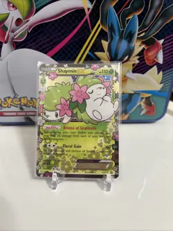 Pokemon TCG Shaymin EX XY148 Holo Black Star Promo Card Factory Sealed Pack - Image 1