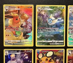 Pokemon TCG Brilliant Stars Trainer Gallery Card Lot NM/M Flareon Vaporeon - Image 2
