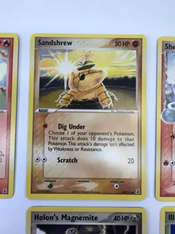 5 Pokemon EX Delta Species Cards 2005 - Lightly Played - Image 3