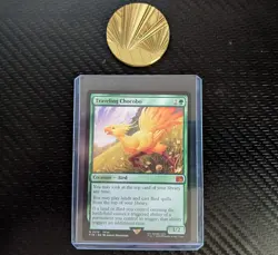 MTG Final Fantasy - Card #210: Traveling Chocobo (Non-Foil) - Image 1