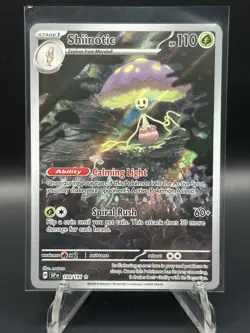 Shiinotic 194/191 Sv08: Surging Sparks Holo Pokemon Tcg Cards Rare Mint Nm B1 - Image 1