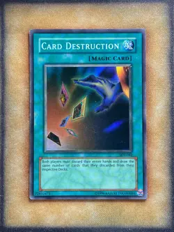 Yugioh Card Destruction SDY-042 Super Rare MP - Image 1