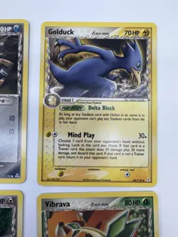 6 Pokemon EX Holon Phantoms Cards 2006 - Lightly Played - Image 4