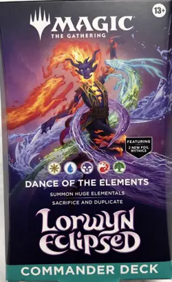 Magic: the Gathering Lorwyn Eclipsed - Commander Deck | Dance of the elements - Image 1