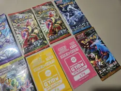 Lot Of 10 Pokemon Cards Packs Japan Korea Sealed Tcg Mixed Sets Eevee Gym Promo - Image 4