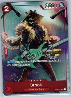 Brook (CS 2023 Celebration Pack) ST01-011 English - One Piece Card - NM - Image 1