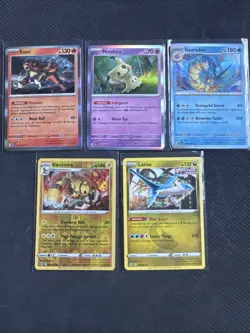 Pokemon Cards Lot: 10 Holo/reverse/non-holo ALL RARES #2 - Image 1
