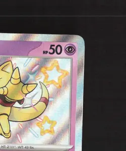 Abra 148/091 Paldean Fates Shiny Holo Rare Pokemon Card NM - Image 4
