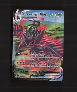 Corviknight VMAX TG19/TG30 Silver Tempest Full Art Ultra Rare Pokemon Card NM - Image 1
