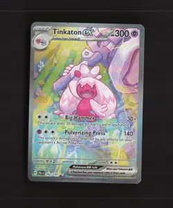 Tinkaton ex 262/193 Paldea Evolved Full Art SIR Rare Holo Pokemon Card NM - Image 1