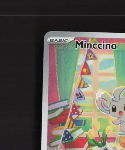 Minccino 182/162 Temporal Forces Full Art Ultra Rare Holo Pokemon Card NM - Image 3