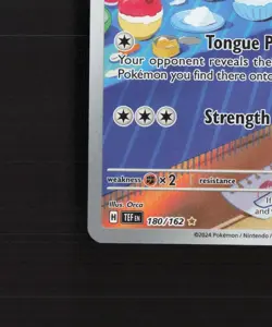 Lickitung 180/162 Temporal Forces Full Art Ultra Rare Holo Pokemon Card NM - Image 5