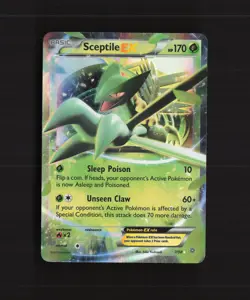 Sceptile EX 7/98 Ancient Origins Ultra Rare Holo Pokemon Card LP - Image 1