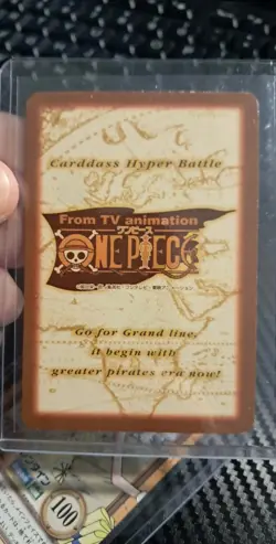 BANDAI One Piece Hyper Battle C184 USOPP GOLD STAMPED SCARCE EARLY CARD VINTAGE - Image 2