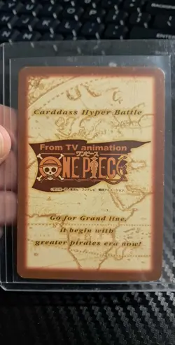 BANDAI One Piece Hyper Battle S22 SHANKS GOLD STAMPED SCARCE EARLY CARD VINTAGE - Image 2